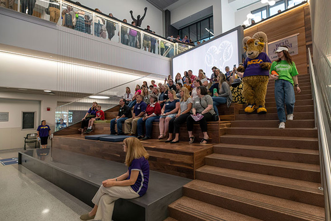 WCU Employees at event