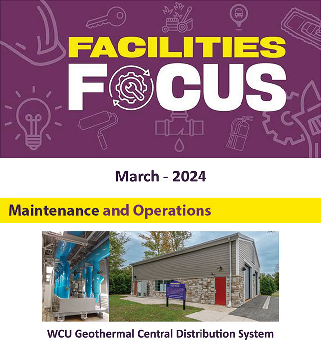 Facilities Focus Newsletter Screenshot