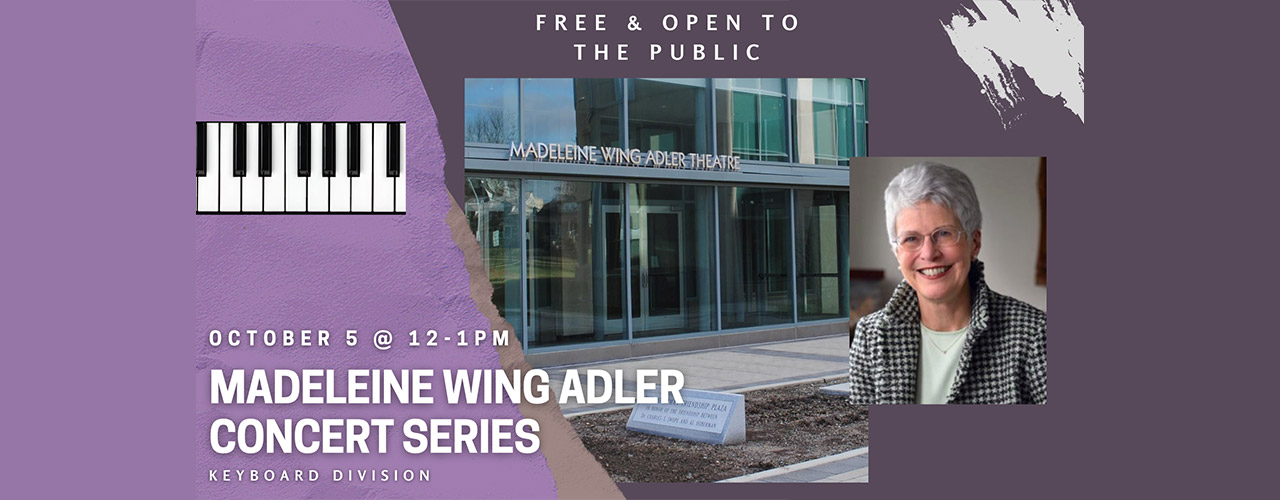 WCU's Wells School of Music Kicks Off Madeleine Wing Adler Concert Series