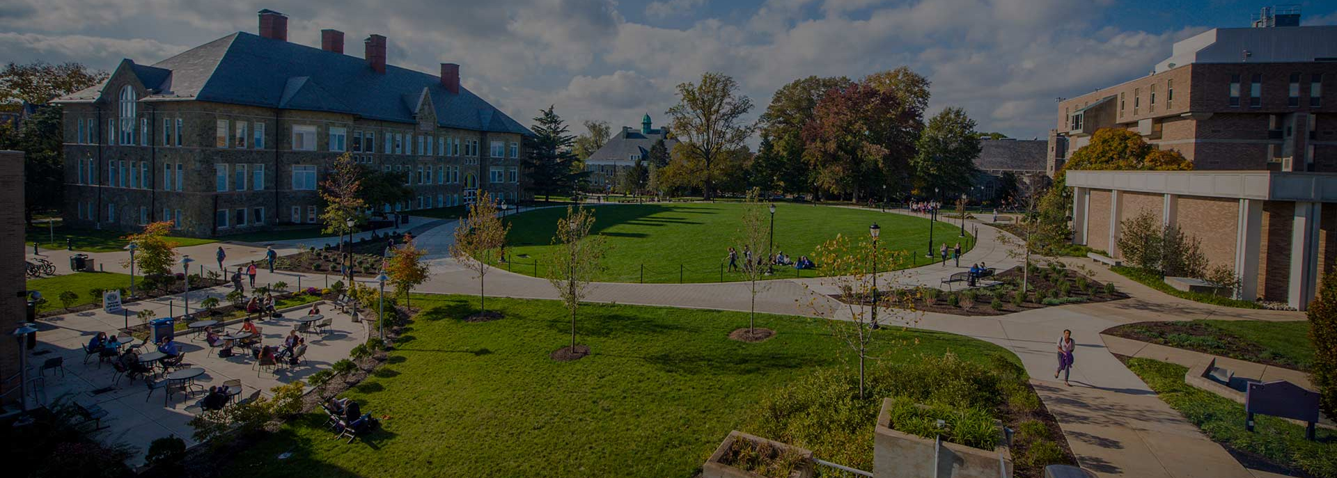 Arial View of Quad